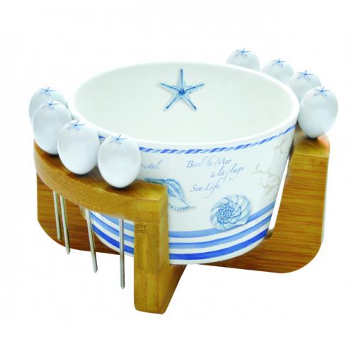 PORCELÁNOVÁ MISKA NA OLIVY MISTRAL - R0850