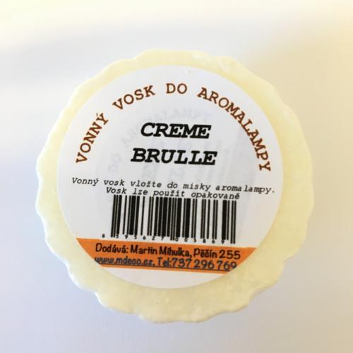 Vonný vosk do aromalampy Creme brulle