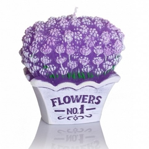 Svíčka Lavender - Květy
