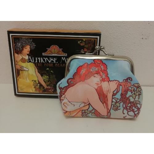 Mucha Peněženka 10x8 cm Summer - 3102