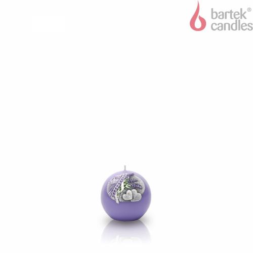 Svíčka Lavender Kiss koule 60mm-6626