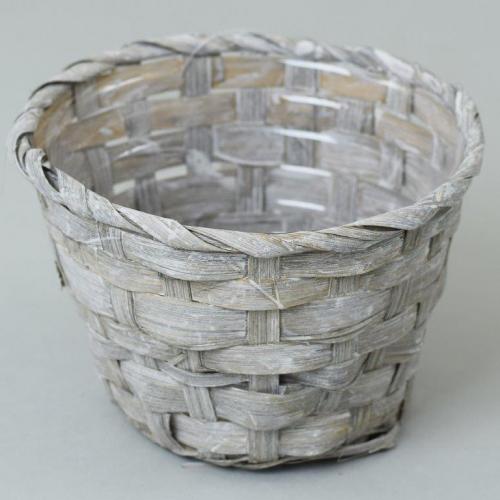 Bambusový obal šedý 13x9cm - 0065