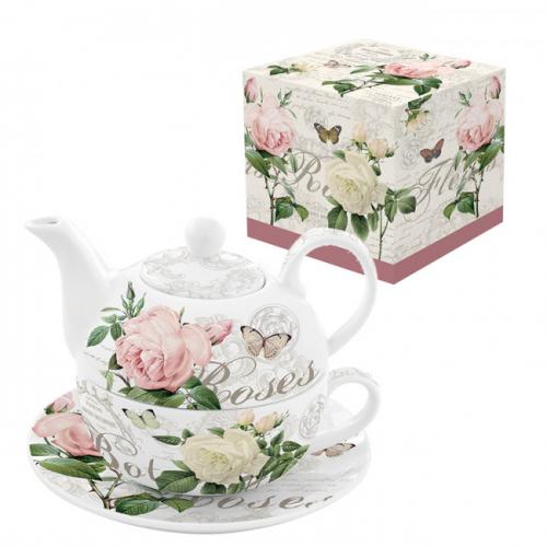 JARB Porcelánová konvička s hrnkem v boxu - R0104