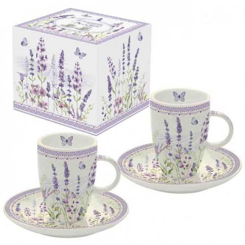 LAVF Sada porcelánových hrnků 2ks. 100ml - R1460