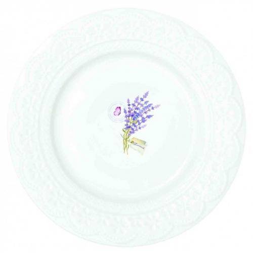LAV Porcelánové talíře s/4ks 19cm Levandule - R1020