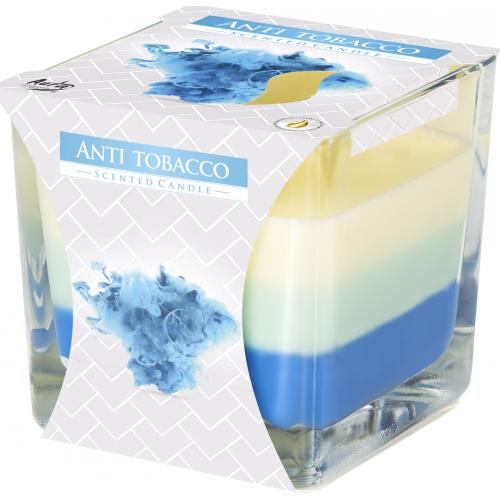 Vonná svíčka ve skle Tricolora 170g - Antitobacco