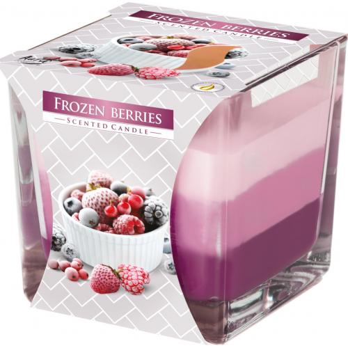 Vonná svíčka ve skle Tricolora 170g - Frozen Berries