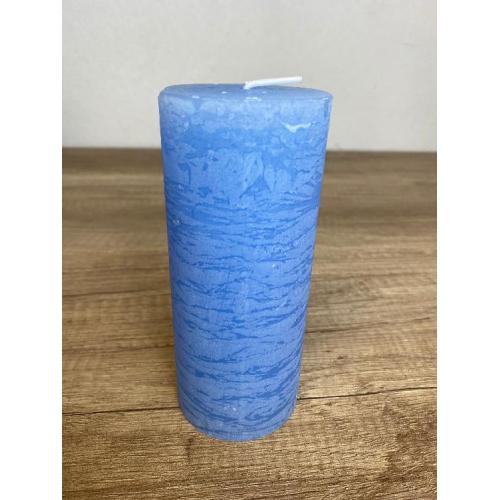Svíčka válec 140x60 - Modrá
