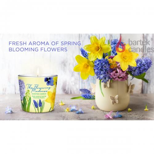 Svíčka v konickém 115g - Flowering Madness