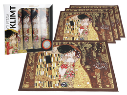 Prostírky s/4 G.Klimt Polibek - 0751