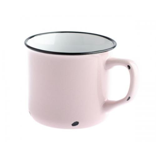Hrnek porcelánový 230ml růžový - kk159