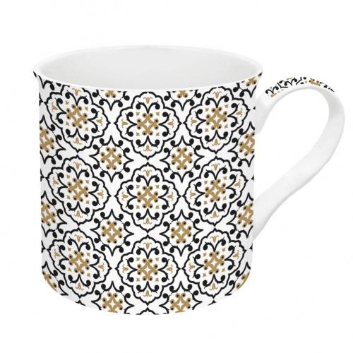 Porcelánová hrnek v boxu 300ml ornament - R0177-TCBB
