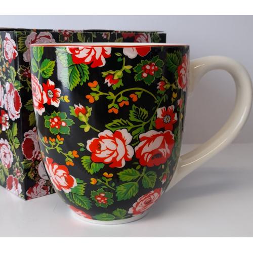 Hrnek maxi 1000ml v boxu - roses