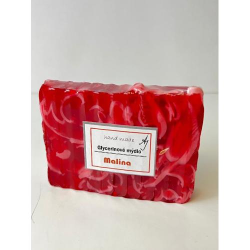 Glycerínové mýdlo 100g - Malina