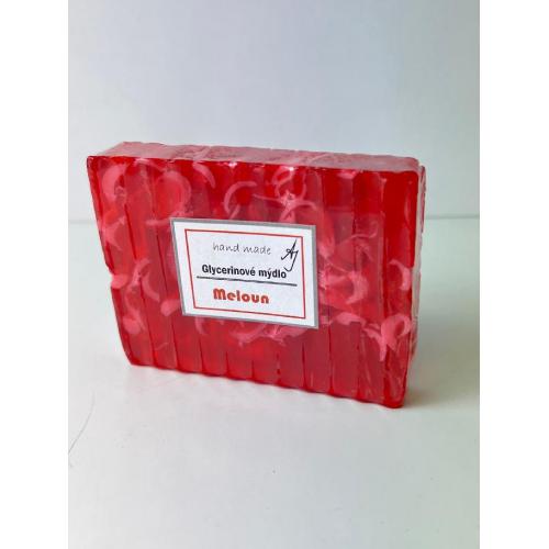 Glycerínové mýdlo 100g - Meloun