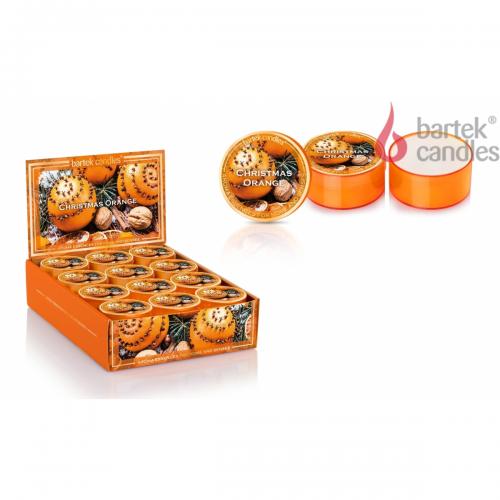 Svíčka Piccolo 55mm 40g - Christmas Orange
