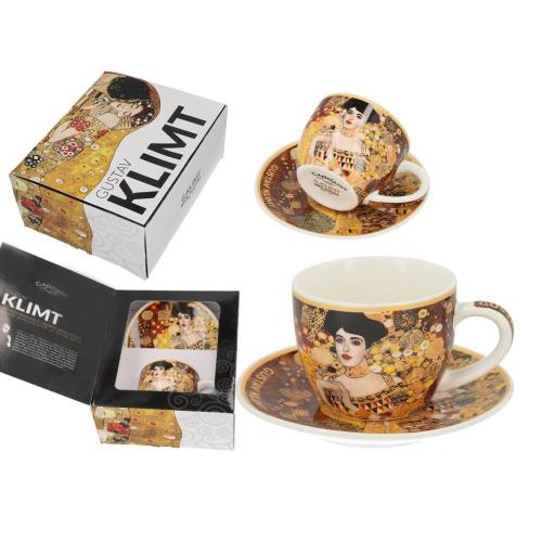 Hrnek s podšálkem na espresso G.Klimt 80 ml - 8305
