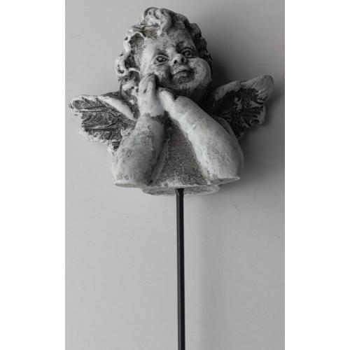polyresin anděl zápich 16x5 cm - 085