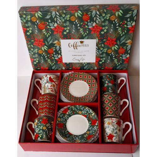 Porcelánový hrnek sada 6ks. 100ml - CJOY126