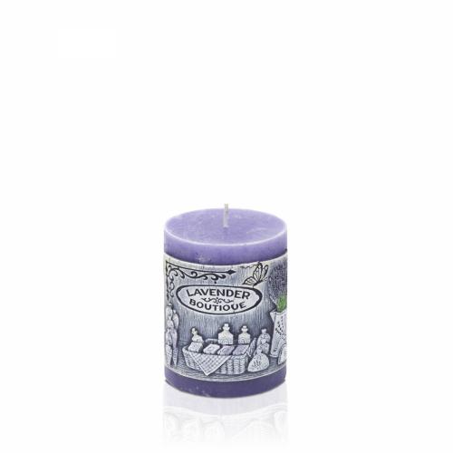 Svíčka válec s vůní 70x90 - Lavender boutique