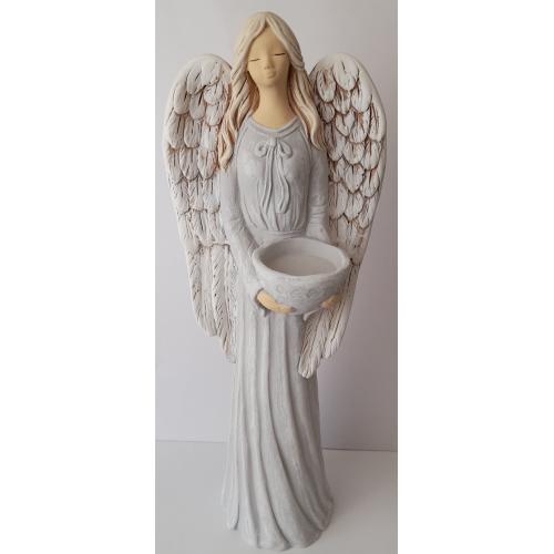Anděl na svíčku 41cm - Tereza 132
