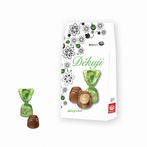 Čokoládové pralinky 95g - Děkuji