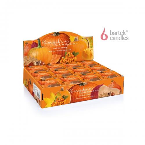 Svíčka v konickém skle 115g - PUMPKIN