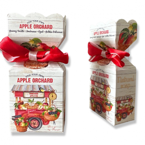 Mýdlo s mašlí 90g - Apple Orchard