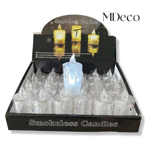 Led svíčka velká 8x4cm - 31102