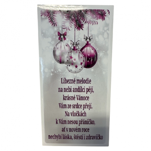 Čokoláda 100g - Líbezné melodie na nebi ozdoby
