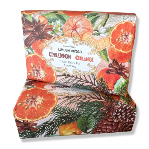 Přírodní mýdlo 200g - Cinamon Orange