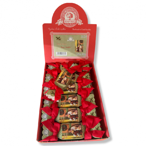 Mýdlo 20g v krabičce bonbon - Veselé Vánoce
