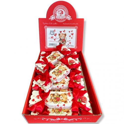 Mýdlo 20g v krabičce bonbon - Medvídek