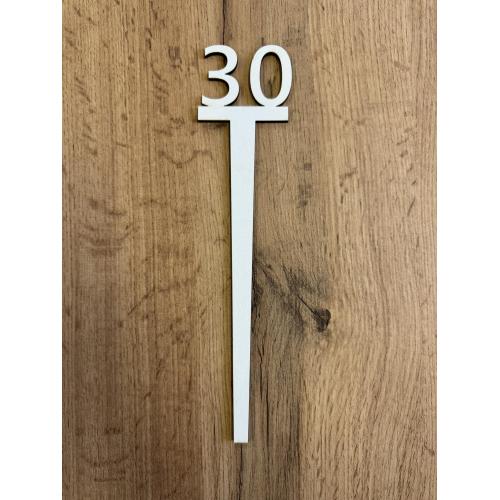 Dřevěný zápich 25cm - 30