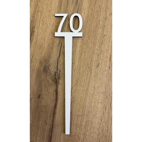 Dřevěný zápich 25cm - 70