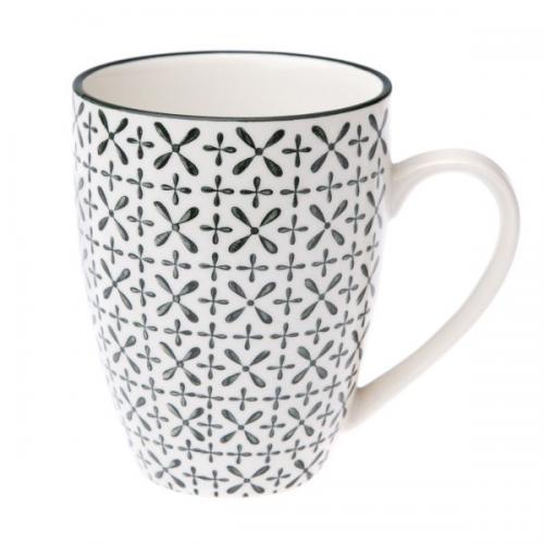 Hrnek porcelán 350ml modrý - HEN4107-OK