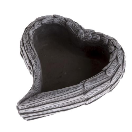 Betonové srdce 25x21 cm - ZH347