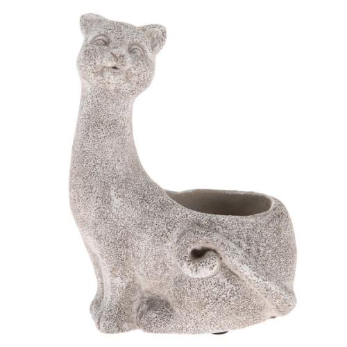Betonový obal kočka 17x22 cm - ZH814