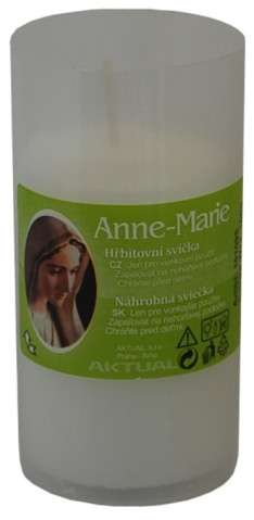 Hřbitovní svíčka W11 Anne-Marie 65g  - doba hoření 24h