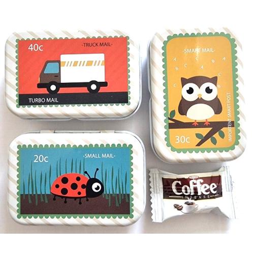 Bonbon coffe 5ks. v plechové krabičce 8 x 5,5 cm - mix