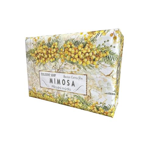 Přírodní mýdlo 200g s vůní balené - Mimosa