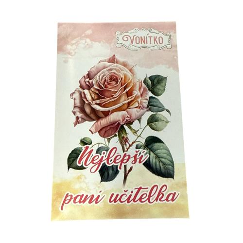 Vonítko Přírodní mýdlové do prádla 15g v krabičce - Nejlepší paní učitelka