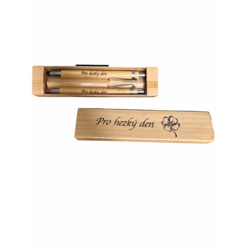 Sada propisek 15x4cm 100% recyklovatelný materiál  - Pro hezký den