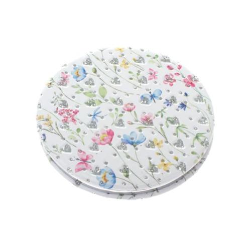 Kosmetické zrcátko 7cm luční květy - FRO125