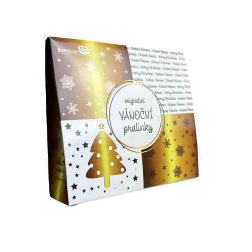 Čokoládové pralinky 68g  - Vánoční Zlaté