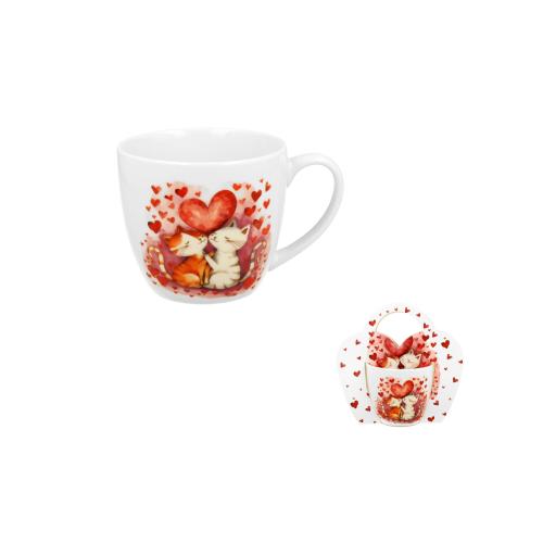 Hrnek 460ml v taštičce - Loving Cats
