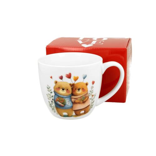 Porcelánový hrnek 460ml v boxu - Bears