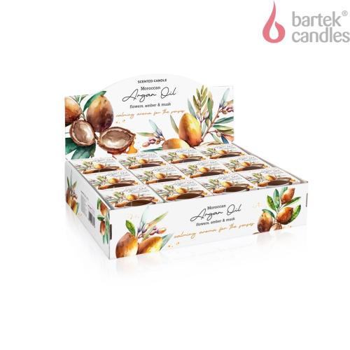 Svíčka v konickém skle 115g - Argan Oil