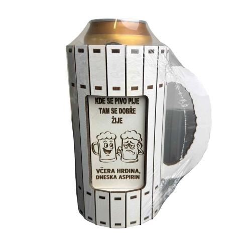 Dřevěný korbel s pivem 0,5L - Kde se pivo pije