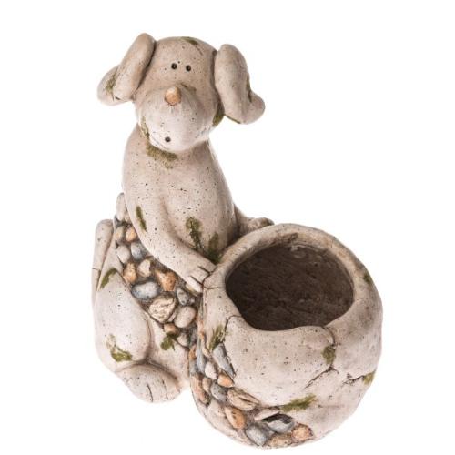 Keramický obal 38x35x21 cm Pes - NG20